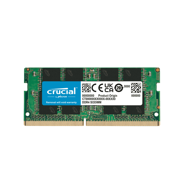 Crucial RAM 8 GB DDR4 3200 MHz SODIMM1 - LXINDIA.COM