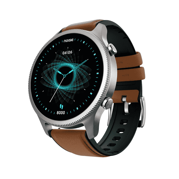 Noise Halo Plus Smart Watch Vintage Brown.1 - LXINDIA.COM